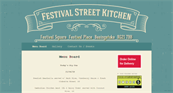 Desktop Screenshot of festivalstreetkitchen.com